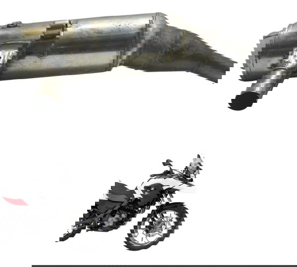 Ponteira Escape Esquerdo Bmw G 650 Gs 12-16 Original