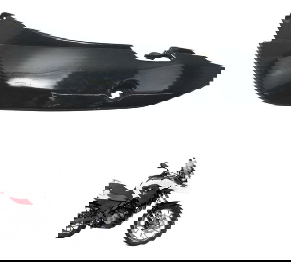 Carenagem Rabeta Esquerda C/ Detalhe Bmw G 650 Gs 12-16 Orig