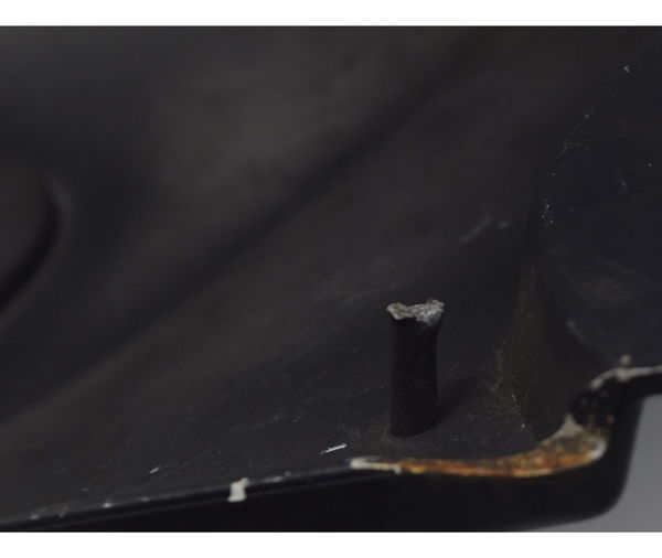 Carenagem Lateral Direita C/ Avaria Bmw G 650 Gs 12-16 Orig Preto