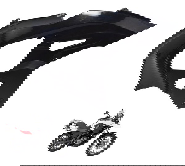 Carenagem Lateral Direita C/ Avaria Bmw G 650 Gs 12-16 Orig Preto