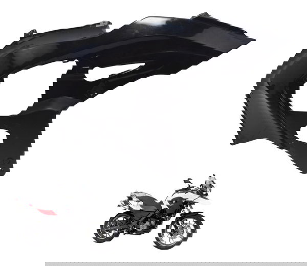 Carenagem Lateral Direita C/ Avaria Bmw G 650 Gs 12-16 Orig Preto