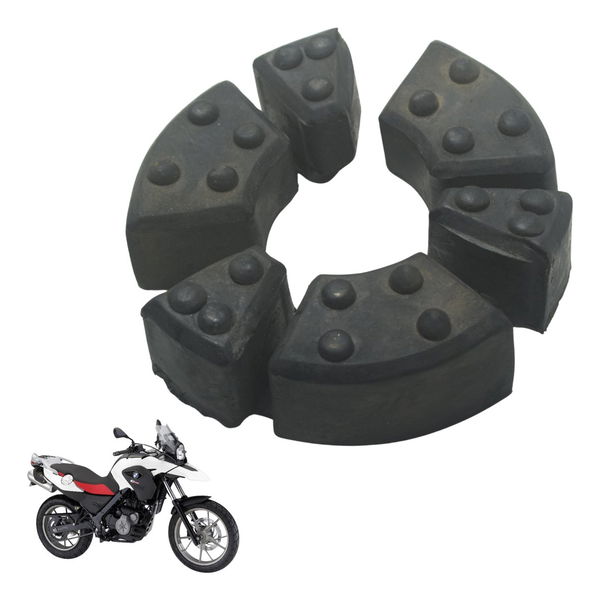Coxim Cubo Coroa Bmw G 650 Gs 12-16 Original