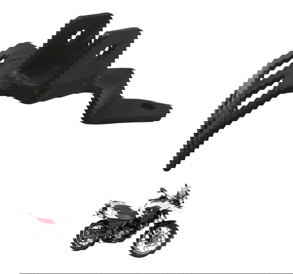 Suporte Pedaleira Diant Dir Bmw G 650 Gs 12-16 Original Preto