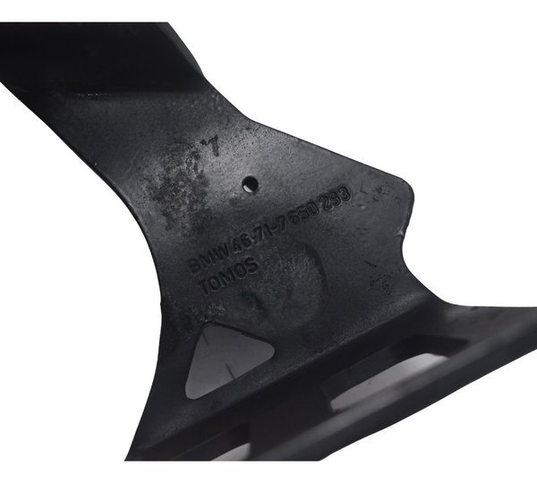 Suporte Pedaleira Diant Esq C/ Detal Bmw G 650 Gs 12-16 Orig Preto