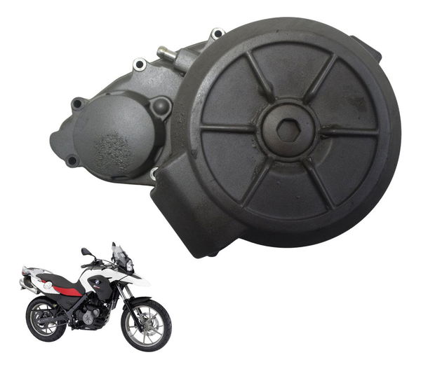 Tampa Estator Motor Esquerdo Bmw G 650 Gs 12-16 Original Preto