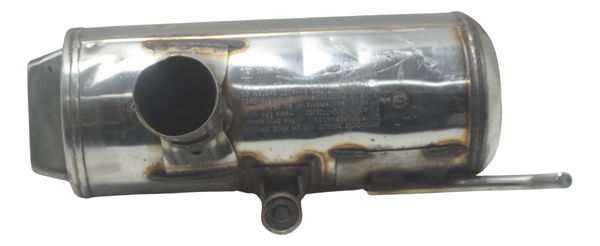 Ponteira Escape Direita C/ Detalhes Bmw G 650 Gs 12-16 Orig Prateado