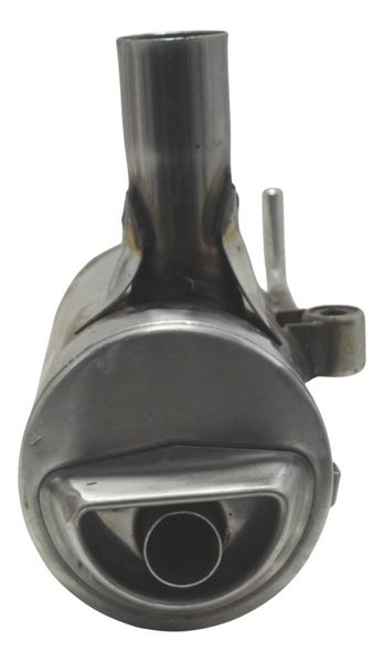 Ponteira Escape Direita C/ Detalhes Bmw G 650 Gs 12-16 Orig Prateado