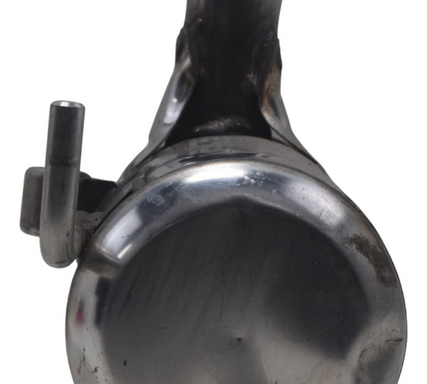 Ponteira Escape Direita C/ Detalhes Bmw G 650 Gs 12-16 Orig Prateado