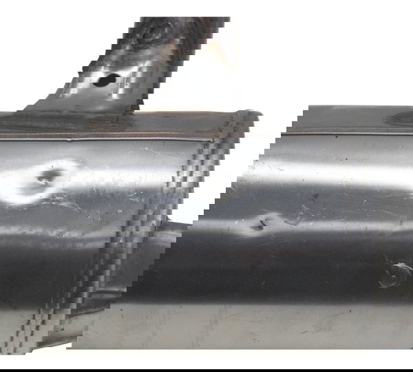 Ponteira Escape Direita C/ Detalhes Bmw G 650 Gs 12-16 Orig Prateado