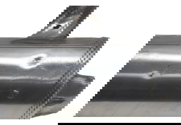 Ponteira Escape Direita C/ Detalhes Bmw G 650 Gs 12-16 Orig Prateado