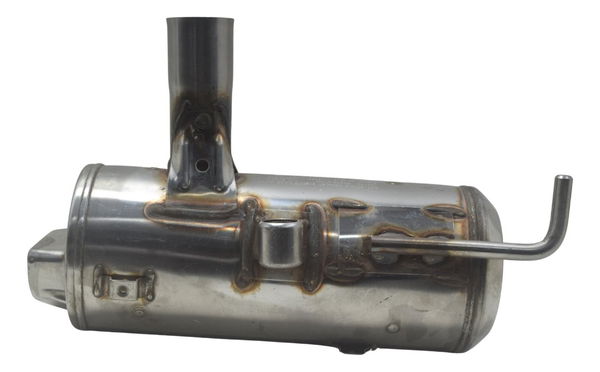 Ponteira Escape Direita C/ Detalhes Bmw G 650 Gs 12-16 Orig