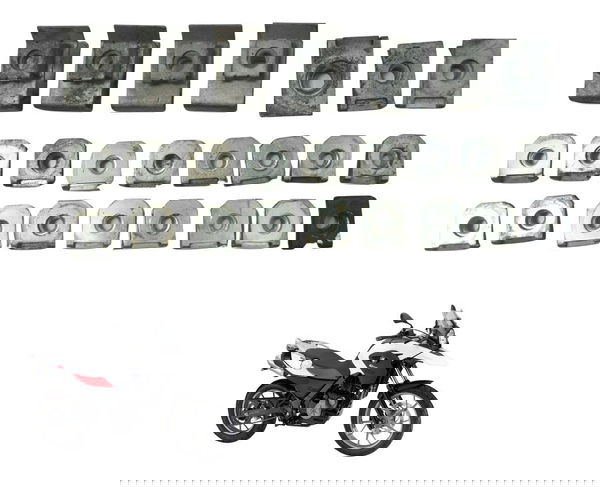 Kit Presilhas Carenagem Diversas Bmw G 650 Gs 12-16 Original