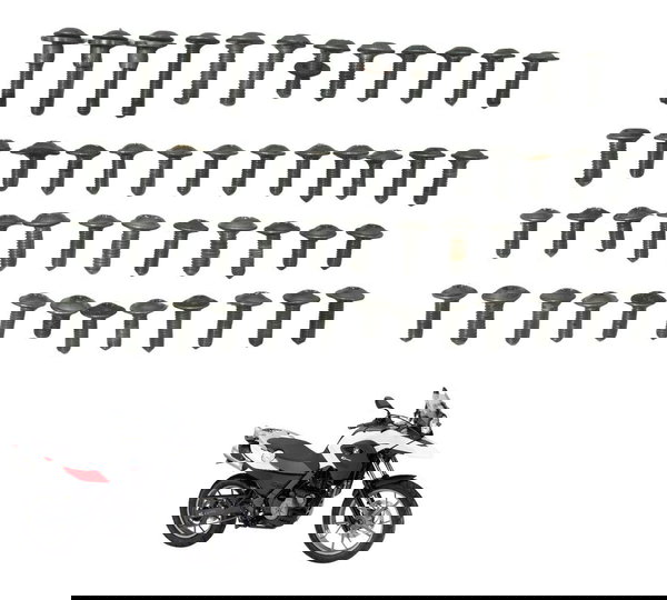 Kit Parafusos Carenagem Bmw G 650 Gs 12-16 Original