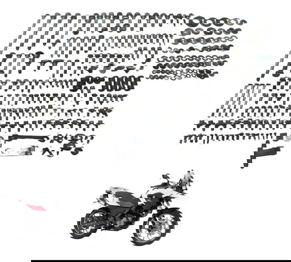 Kit Parafusos Diversos Bmw G 650 Gs 12-16 Original