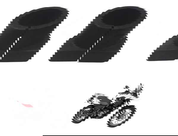 Par Borracha Chassis Bmw G 650 Gs 12-16 Original