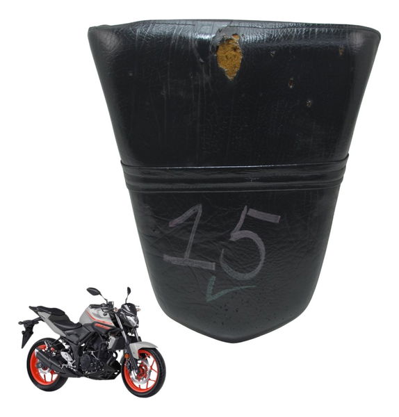 Banco Modificado C/ Avaria Yamaha Mt 03 16-19 Original Preto