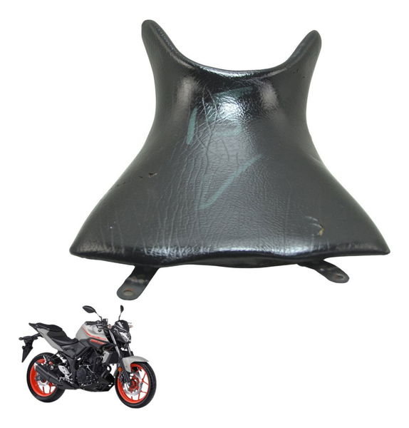 Banco Dianteiro C/ Detalhes Yamaha Mt 03 16-19 Original Preto