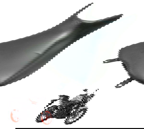 Banco Dianteiro C/ Detalhes Yamaha Mt 03 16-19 Original Preto