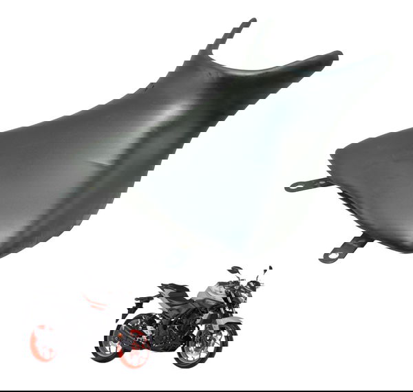 Banco Dianteiro C/ Detalhes Yamaha Mt 03 16-19 Original Preto