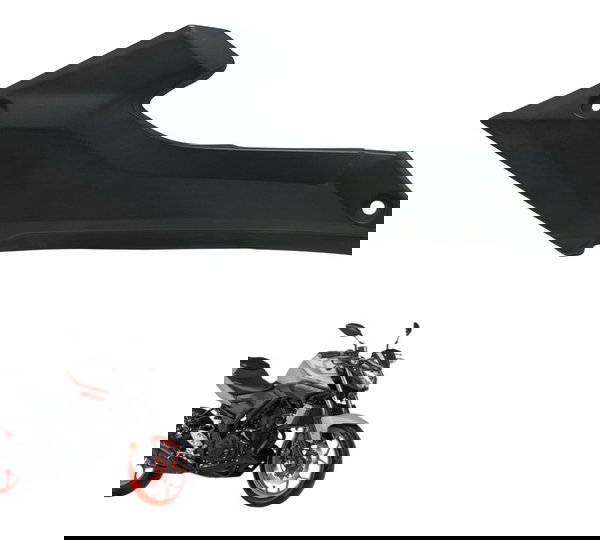 Tampa Lateral Direita C/ Detalhes Yamaha Mt 03 16-19 Orig