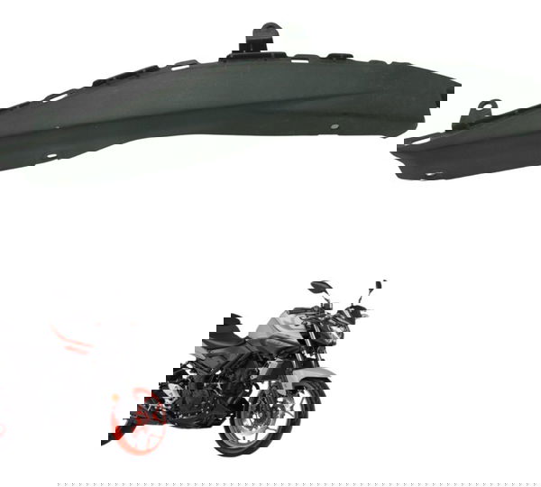 Carenagem Inferior Rabeta Esquerda Yamaha Mt 03 16-19 Orig