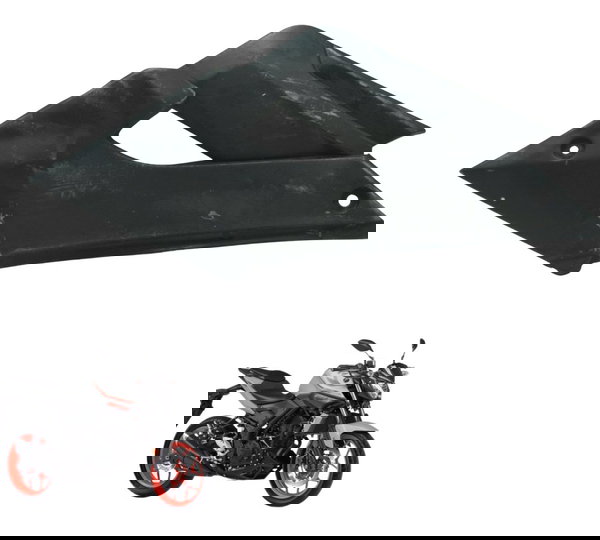 Tampa Lateral Direita C/ Avaria Yamaha Mt 03 16-19 Original