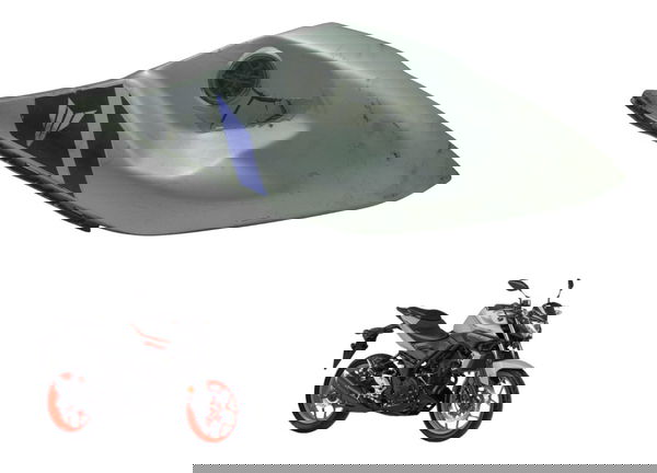 Carenagem Tanque Esquerdo Yamaha Mt 03 16-19 Original