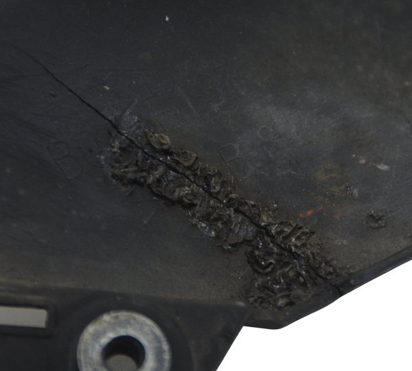 Carenagem Aba Esquerda C/ Avaria Yamaha Mt 03 16-19 Original Preto