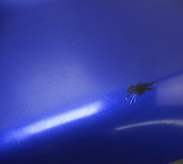 Carenagem Tanque Direita Yamaha Mt 03 16-19 Original Azul