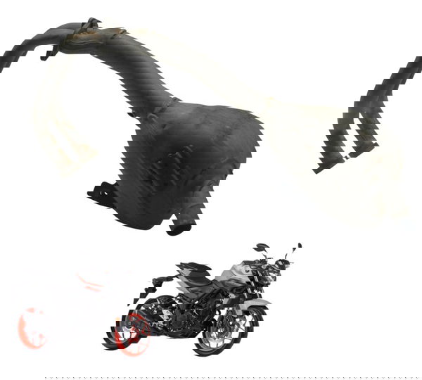 Curva Escape Yamaha Mt 03 16-19 Original