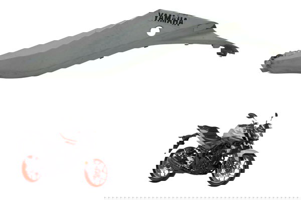 Carenagem Rabeta Lateral Esq C/ Det Yamaha Mt 03 16-19 Orig