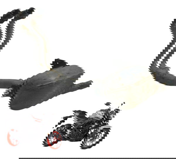 Curva Escape Yamaha Mt 03 16-19 Original