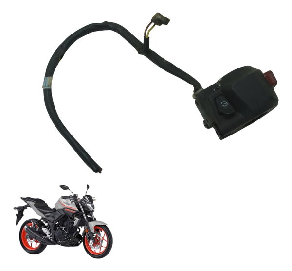 Chave Punho Partida S/ Plug Yamaha Mt 03 16-19 Original