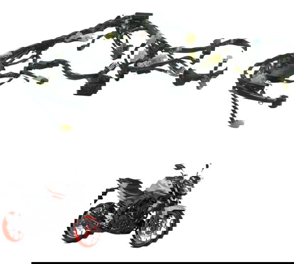 Chicote Principal C/ Abs C/ Detalhes Yamaha Mt 03 16-19 Orig