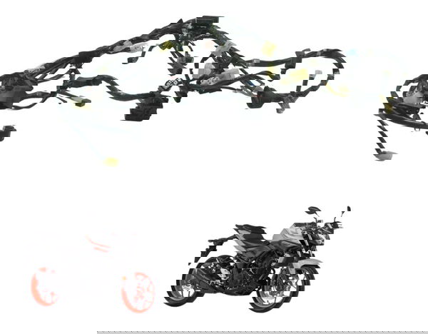 Chicote Principal C/ Abs C/ Detalhes Yamaha Mt 03 16-19 Orig