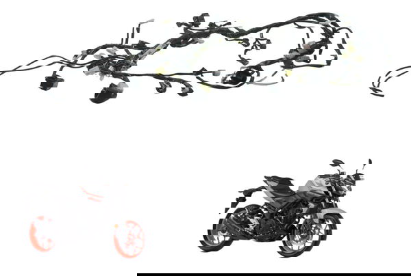 Chicote Principal C/ Abs C/ Avaria Yamaha Mt 03 16-19 Orig