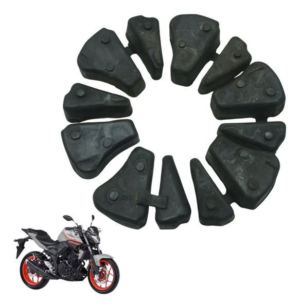 Coxim Cubo Coroa Yamaha Mt 03 16-19 Original