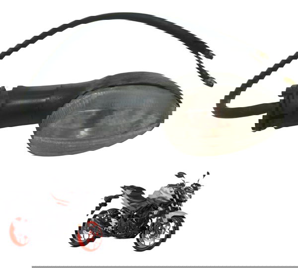 Pisca Traseiro Direito Yamaha Mt 03 16-19 Original Direito Preto