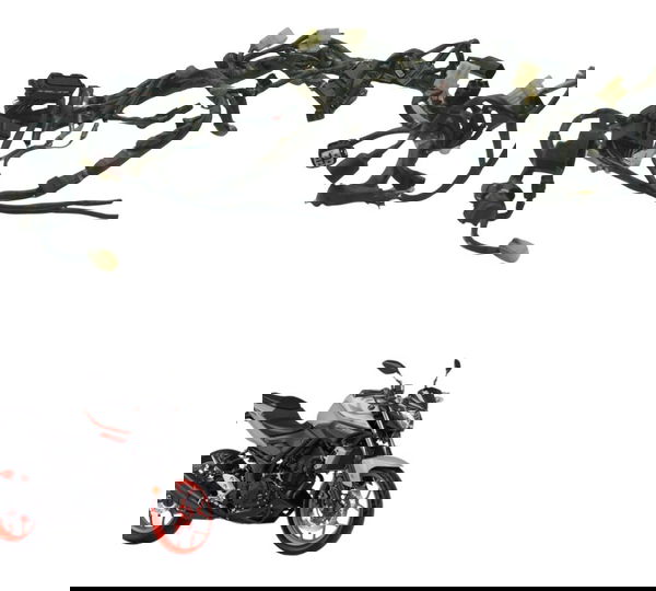 Chicote Principal C/ Abs C/ Avaria Yamaha Mt 03 16-19 Orig