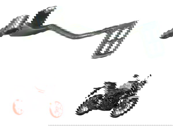 Pedal Freio C/ Detalhes Yamaha Mt 03 16-19 Original