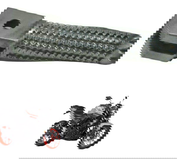 Pedaleira Dianteira Dir C/ Detalhes Yamaha Mt 03 16-19 Orig