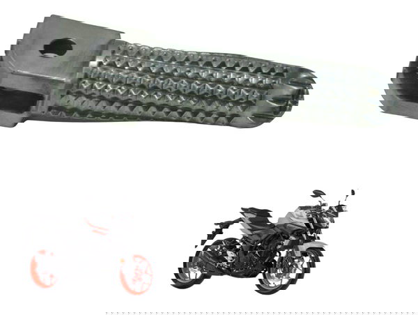 Pedaleira Dianteira Dir C/ Detalhes Yamaha Mt 03 16-19 Orig