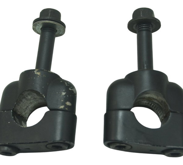 Par Riser Guidão Yamaha Mt 03 16-19 Original Preto