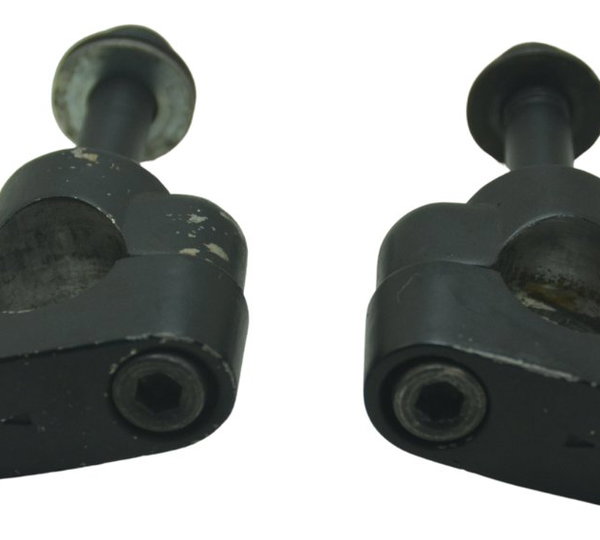 Par Riser Guidão Yamaha Mt 03 16-19 Original Preto