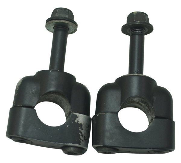 Par Riser Guidão Yamaha Mt 03 16-19 Original Preto