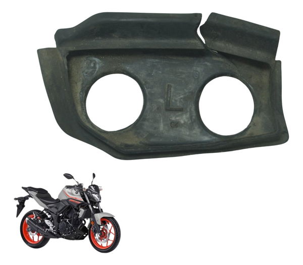 Borracha Acabamento Alça Esq Avaria Yamaha Mt 03 16-19 Orig