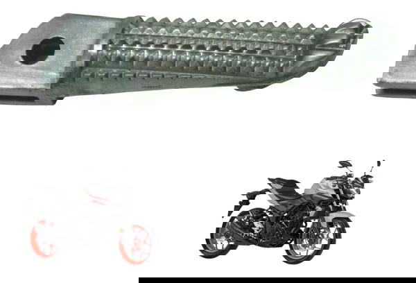 Pedaleira Dianteira Esquerda Yamaha Mt 03 16-19 Original