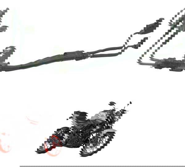 Flexível Freio Abs Dianteiro Yamaha Mt 03 16-19 Original