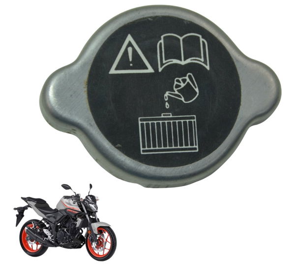 Tampa Radiador Yamaha Mt 03 16-19 Original