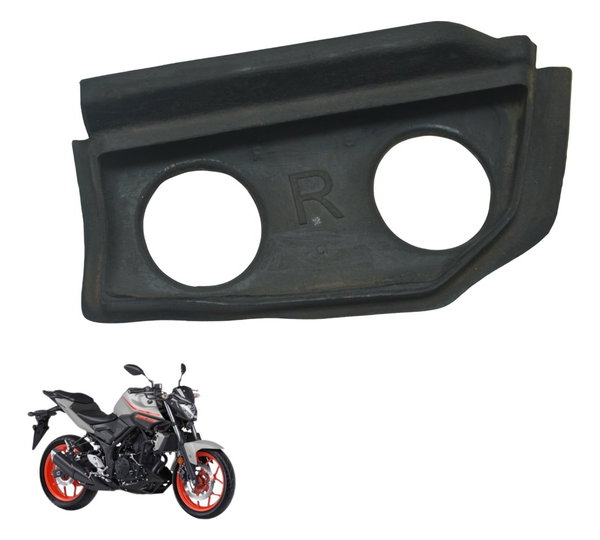 Borracha Acabamento Alça Direita Yamaha Mt 03 16-19 Original